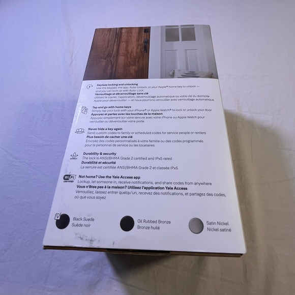 Yale Assure Lock 2 Plus Smart Lock Black Suede Wi Fi Works w/ Google Apple Home - Picture 3 of 7